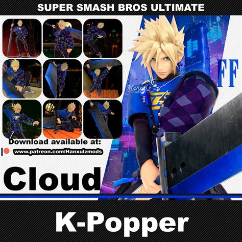 Ssbu Mod Cloud K Popper By Hanxulz On Deviantart