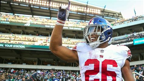 Saquon Barkley Baker Mayfield Have Wager Riding On Ap Nfl Rookie Of