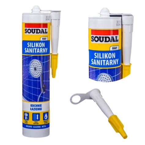 Soudal sanitarny silikon biały uszczelniający 280 137515 Cena