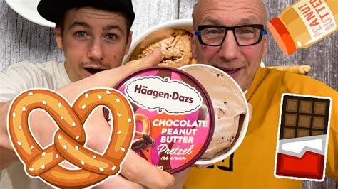 New Ice Cream Review H Agen Dazs Chocolate Peanut Butter Pretzel