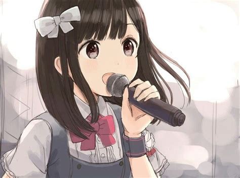 Anime Girl Sing