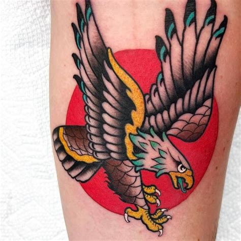 Share 70+ colour eagle tattoo best - vova.edu.vn