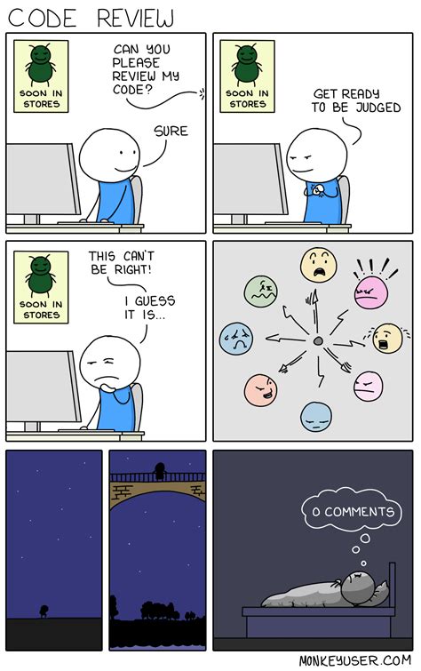 Code Review Monkeyuser