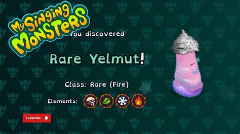 Rare Yelmut On Light Island My Singing Monsters Youtube