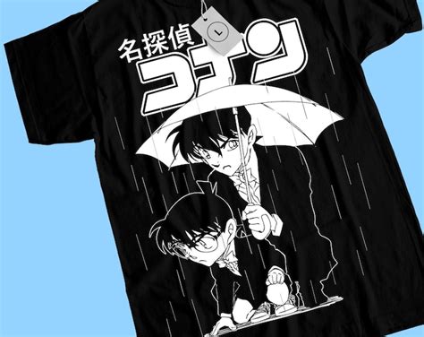 Vintage 90s Detective Conan Anime Tshirt Etsy