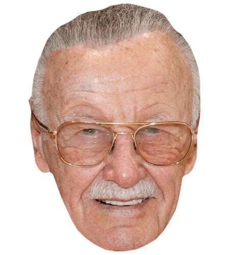 Stanley Martin Lieber Glasses Maske Aus Karton Celebrity Cutouts