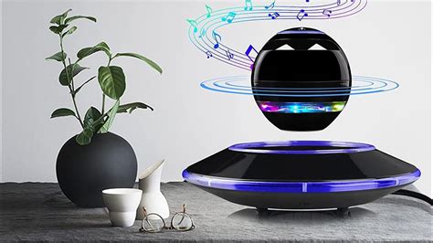 Magnetic Levitating Speaker Ruixinda Floating Bluetooth Speakers With