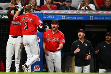 Cleveland Guardians Manager Stephen Vogt Sheds Tears During Postgame Press Conference Following