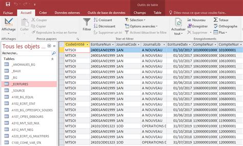 Exporter Un Tat Access Dans Excel Sos Excel