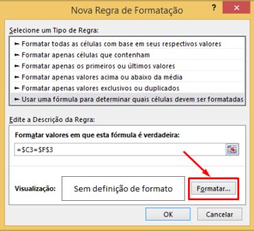 Formata O Condicional Formatar Uma C Lula A Partir De Outra Ninja Do