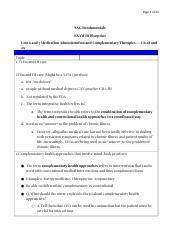 Nsg Sg Exam Docx Page Of Nsg Fundamentals Exam Iii