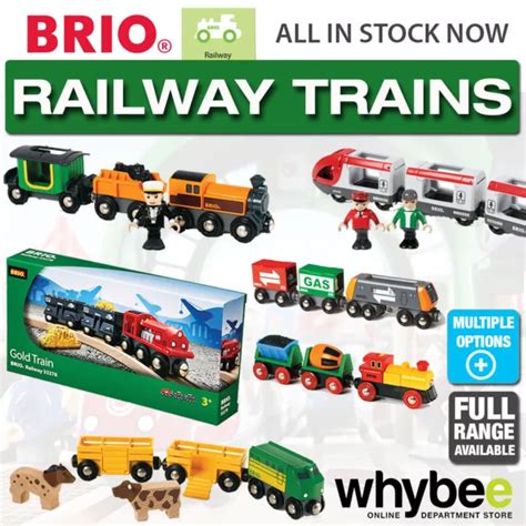 Brio Railway Trains For Wooden Train Set Safari Steam Travel