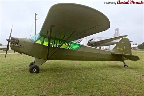 Aerial Visuals Airframe Dossier Taylorcraft Piper L 4a Grasshopper