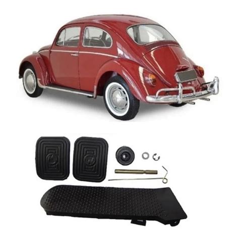 Kit Capa Pedaleira Freio Embreagem Acelerador Fusca Reparo Shopee