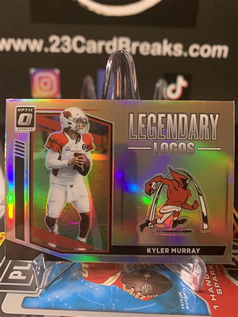 2021 DONRUSS OPTIC KYLER MURRAY LEGENDARY LOGOS SILVER PRIZM LL 1 EBay