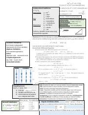 MTH 306 Final Exam Cheat Sheet Docx Undetermined Coefficients Y Yh