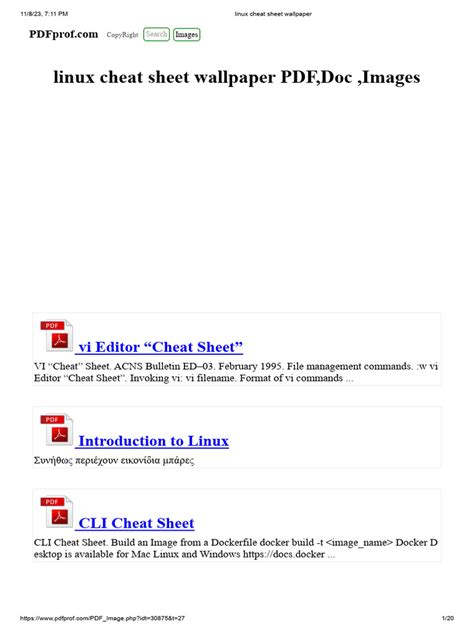 linux cheat sheet wallpaper | PDF | Command Line Interface | Linux