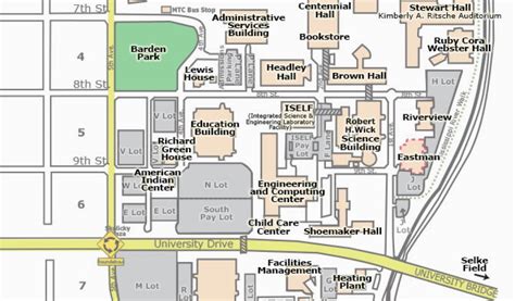 St Cloud State University Campus Map - Draw A Topographic Map