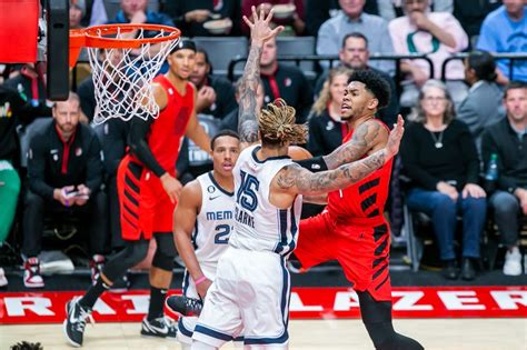 Portland Trail Blazers Vs Memphis Grizzlies Nov 2 2022