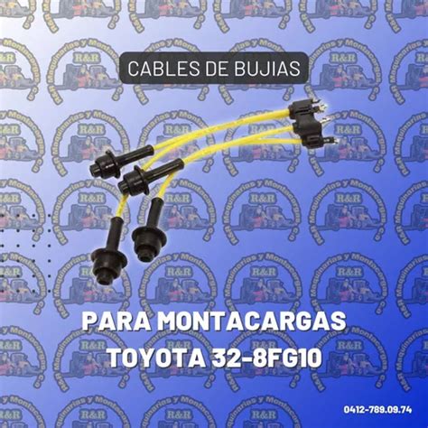 Cables De Bujias Para Montacargas Toyota 32 8fg10 MercadoLibre