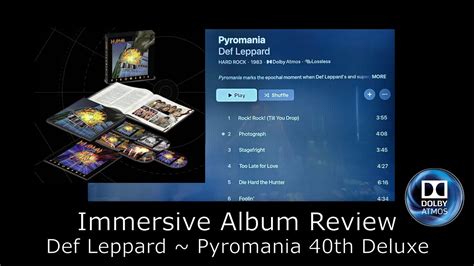 Def Leppard Pyromania 40th Anniversary Deluxe Set Atmos Mix Review