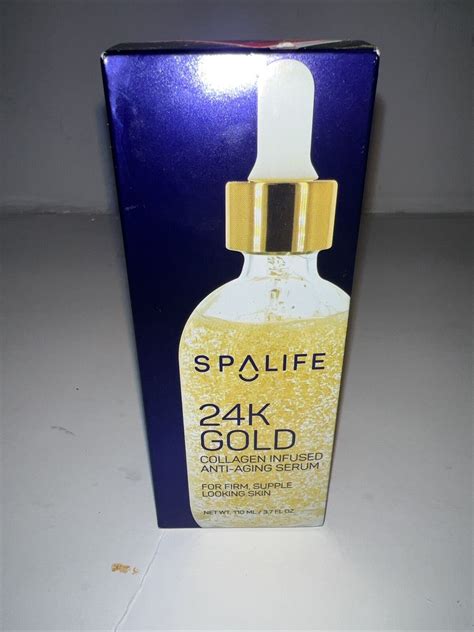 SpaLife Nourishing Anti Aging Gold Serum 110ML 3 7oz EBay