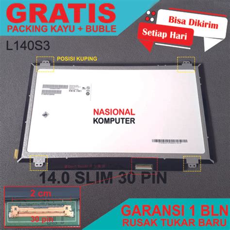 Promo LAYAR LCD LED Laptop HP PROBOOK 640 G1 640 G2 645 G1 645 G2 ORI