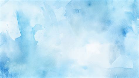 Delicate Watercolor Texture In Soft Blue For Design Background, Blue Paint, Colorful Paint ...