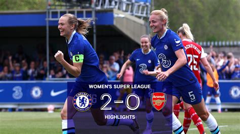 Wsl Highlights Chelsea Arsenal Video Official Site Chelsea