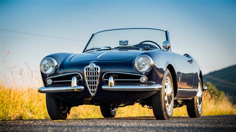 Restored 1956 Alfa Romeo Giulietta Spider For Sale On BaT Auctions