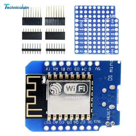 MINI ESP8266 ESP 12 WeMos D1 NodeMcu Lua WIFI CH340G Antenna Scheda Di