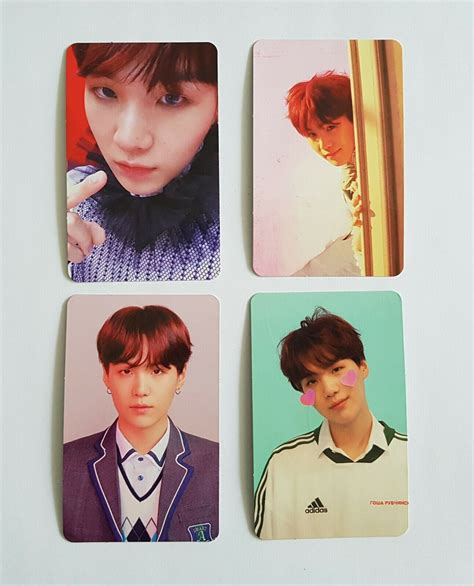 BTS LOVE YOURSELF 結 ANSWER Photocard SUGA Photocard Official