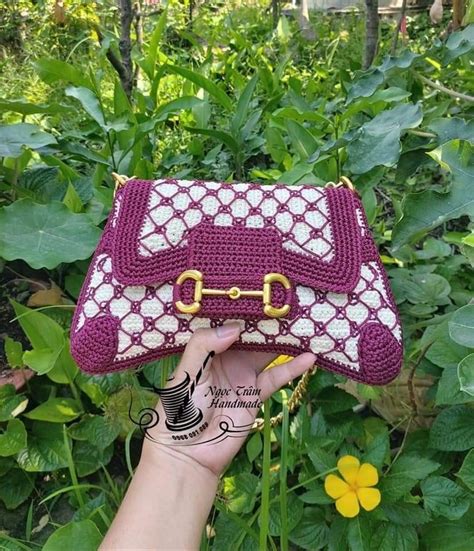 Pin By Aulia Alamanda On Crochet Purse And Bag Crochet Handbags