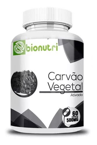 Suplemento En C Psulas Bionutri Encapsulados Carb N Vegetal Activado