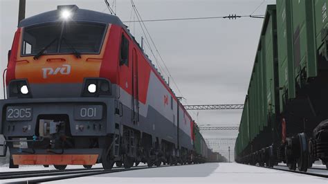 [Trainz 19] зимная подборка поездов - YouTube