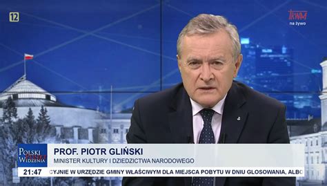 Polski Punkt Widzenia Min Piotr Gli Ski Radiomaryja Pl