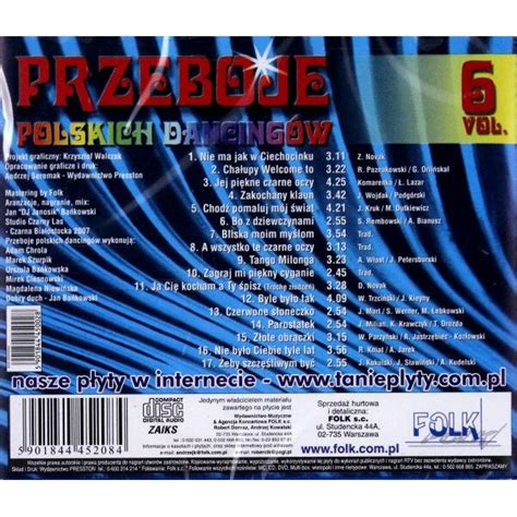 Przeboje Polskich Dancing W Vol Cd Emag Bg