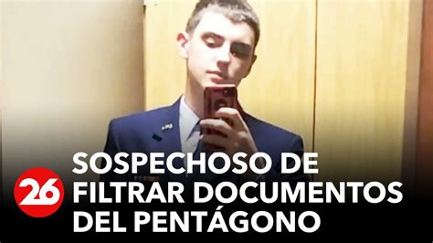 El Fbi Detuvo Al Sospechoso De Filtrar Documentos Del Pent Gono Youtube