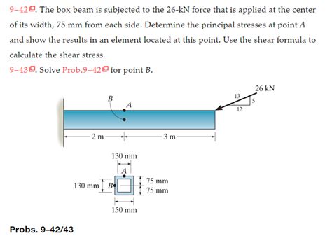 Solved Please Solve Problem Mechanics Of Materials Th Chegg