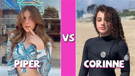 Piper Rockelle Vs Corinne Joy Tiktok Dance Compilation Youtube