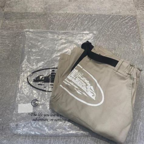 Corteiz cargo shorts size s/ true to size 100%... - Depop
