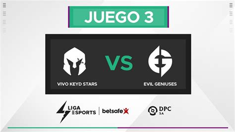 Vivo Keyd Stars Vs Evil Geniuses Juego Dpc Sa Winter Tour