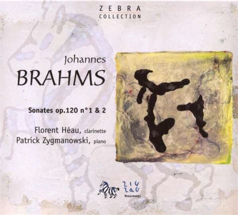 Johannes Brahms Sonaten für Klarinette Klavier op 120 Nr 1 2 CD