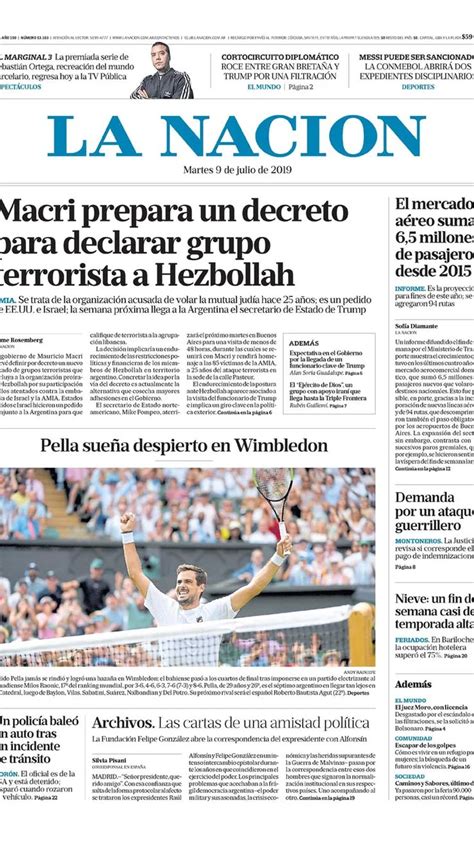 La Nacion Argentina 9 De Julio De 2019 Infobae