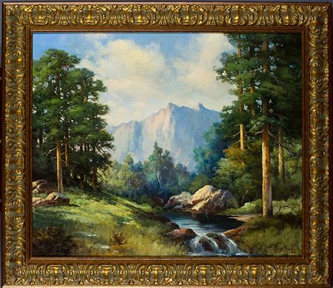 Lot ROBERT W WOOD American 1889 1979 Yosemite Valley Oil On