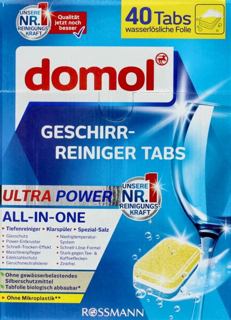 Domol Ultra Power Tabletki Do Zmywarki All In One Szt