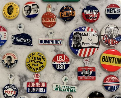 Vintage Lot Of 70 1960s 1970s Political Presidential Campaign Button Pinbacks Ebay