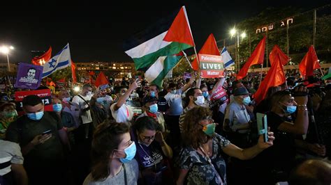 Thousands Of Israelis Rally Against West Bank Annexation Plans