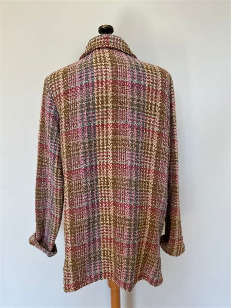 Vintage Boyne Valley Weavers Wool Shacket The Tapestry Spool