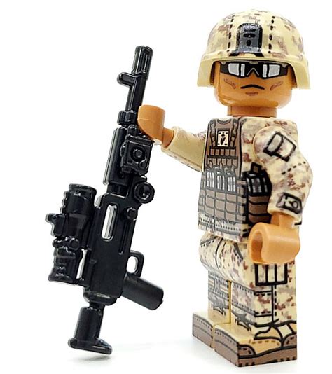 Brickarms M240b Usmc Peq Mg Lego Minifigure Weapon